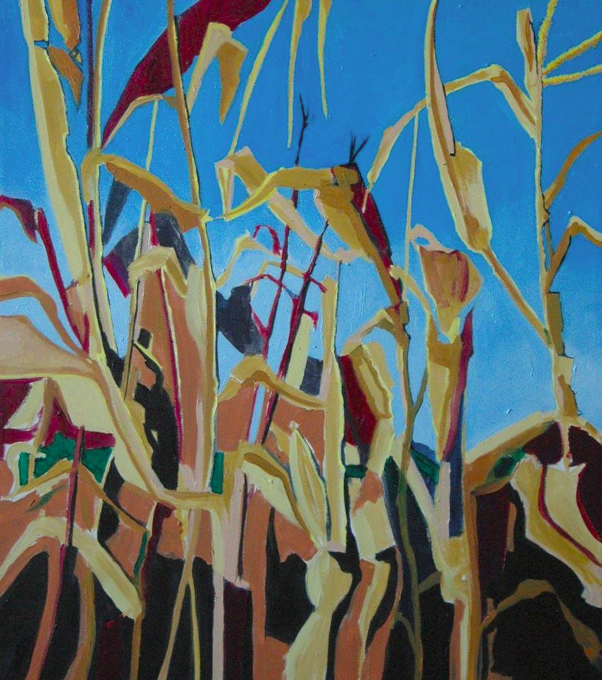 03. Harvest. Oil paint on canvas, 82x72cm, 2012