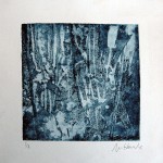 N.t. Etch, aquatint, 15x15cm, 2012.